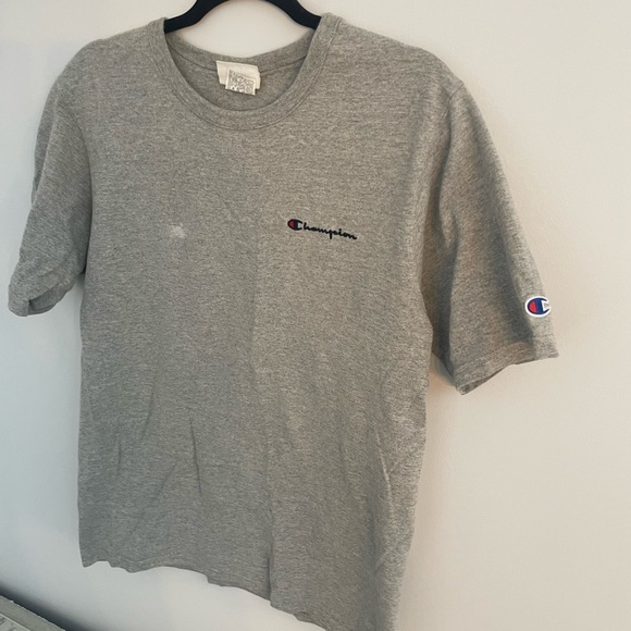 Mens Medium Embroidered Champion Tee - Picture 2 of 7